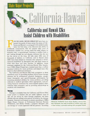 Elks Magazine interior